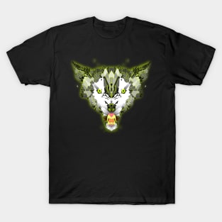 Wolf Head Desing T-Shirt